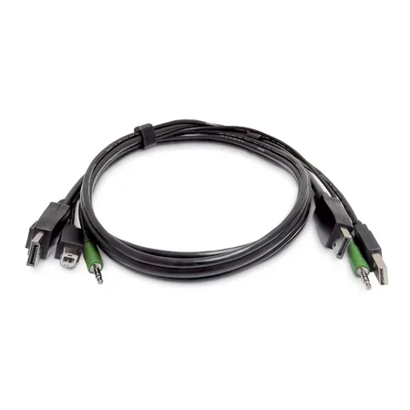 StarTech.com SKDP2DPMMKVM03-TAA KVM-kabel Sort 0,9 m