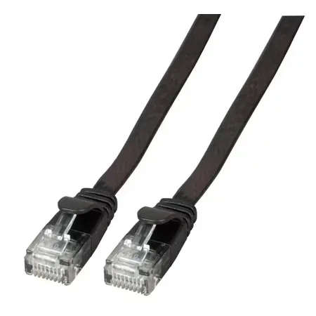 EFB Elektronik K8107SW.5 nätverkskabel Cat6a U/FTP 5 m svart
