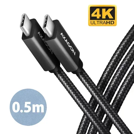 Axagon BUCM32-CM05AB USB-C-kabel, USB 3.2 Gen2