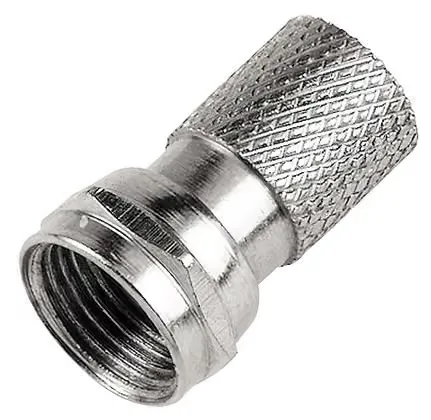 Hama F-kontakter till Satellitkabel 6.5 mm (2st)