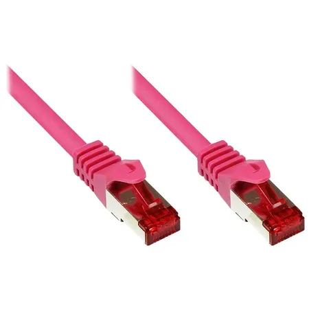 Alcasa Cat6 S/FTP nätverkskabel Magenta