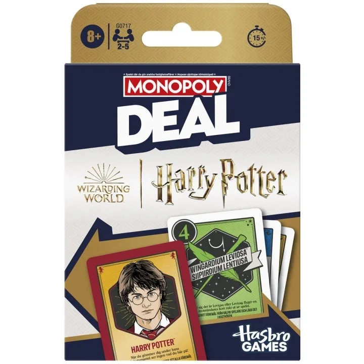 Hasbro gaming Kortspel Monopoly Deal Harry Potter