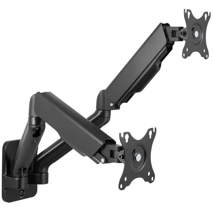 LogiLink Monitorarm Väggfäste 17-32" Dubbel gasfjädrad