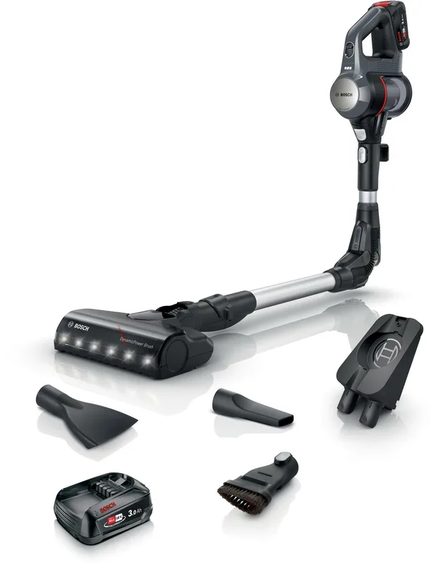 Bosch - BBS712A - Sladdlös dammsugare, Unlimited 7, Grå
