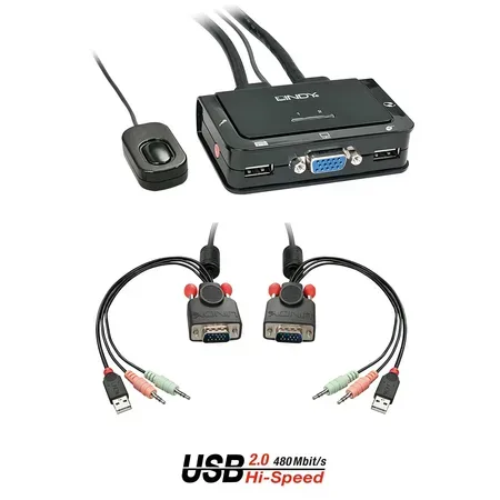 Lindy 42342 KVM Switch Sort