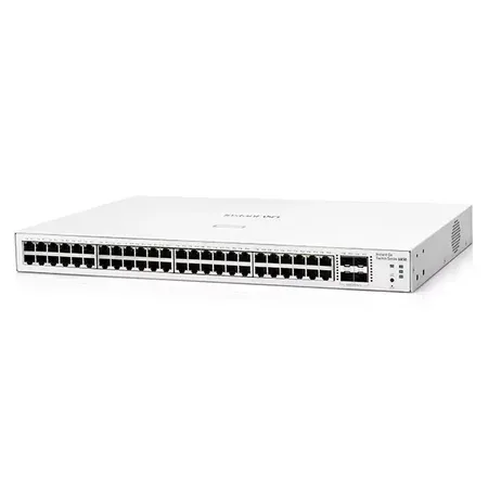 HPE Aruba Networking Instant On 1830 switch, 48 portar Gigabit, 4 SFP, hanterad L2