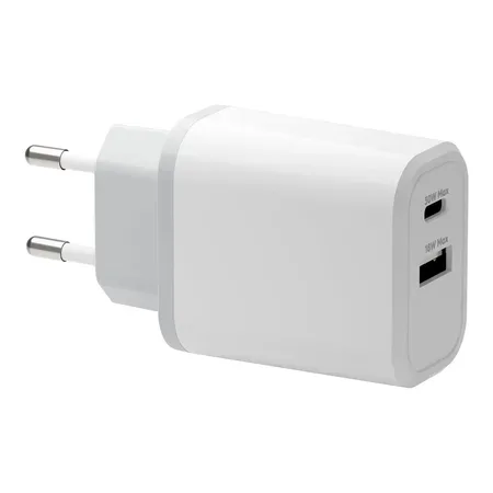 Bulk EU WallC USB-C 30W+USB-A 18W