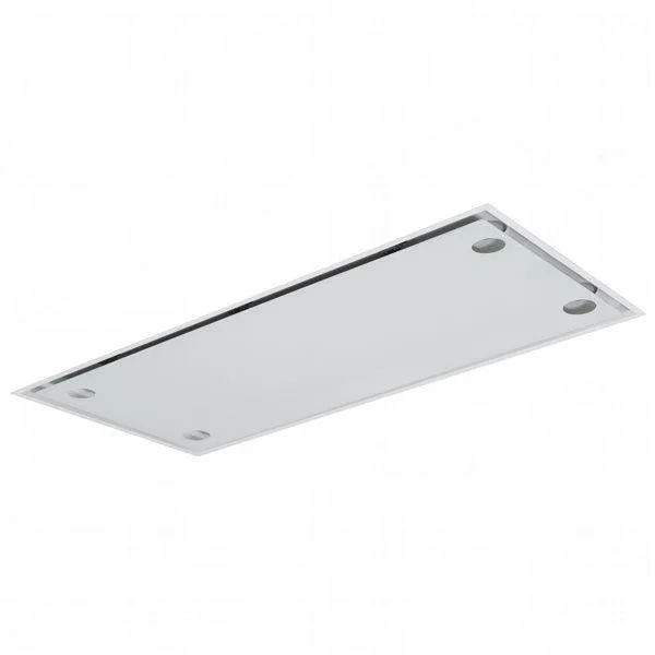 Silverline Vela 91 cm, vit glas med intern motor