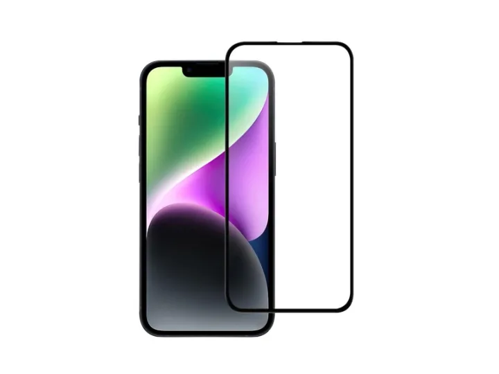 Merskal härdat glas till iPhone 15 Pro (3D)