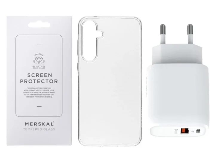 Merskal Clear Kit mobilskal för Galaxy A26