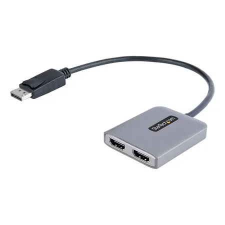 StarTech.com DisplayPort till dubbel HDMI MST-hubb, 4K 60 Hz