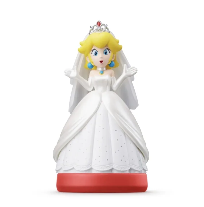 Nintendo Amiibo-figur Peach i bröllopsdräkt (Super Mario Collection)