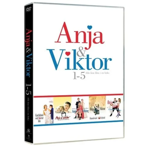 Anja & Viktor (5 DVD Boks komplet)