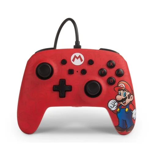 PowerA trådbunden handkontroll Mario