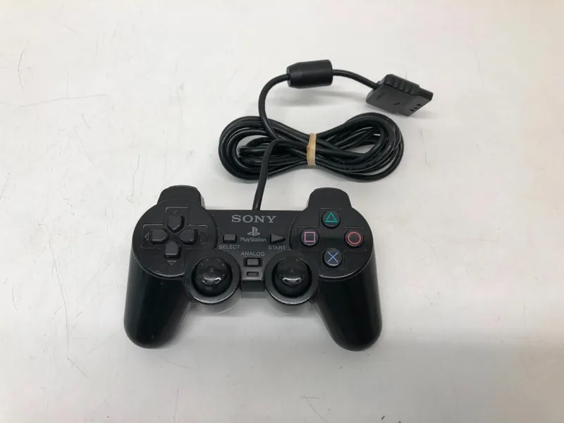 Official Sony DualShock 2 Controller Pad Black PS2