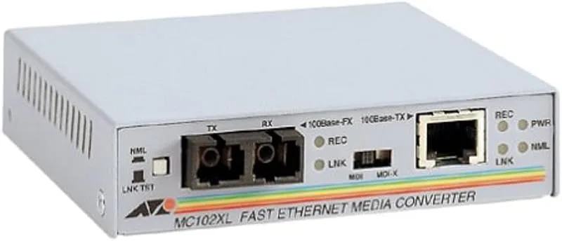 Allied Telesis AT-MC102XL 100Mbit/s mediakonverterare