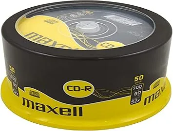 Maxell CD-R 52x tomma skivor