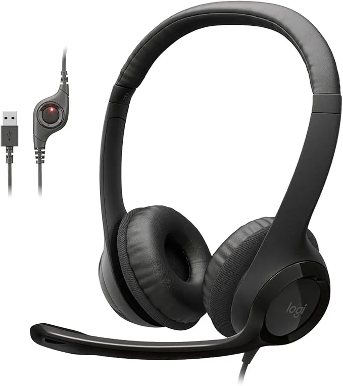 Logitech H390 trådbundet headset för PC/bärbar dator
