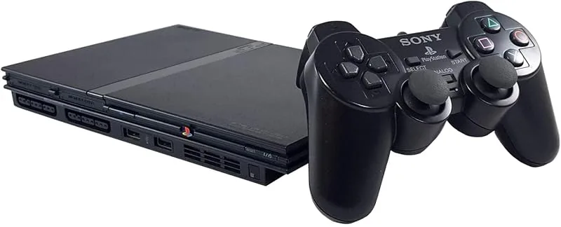 Playstation 2 - Konsole Slim Black
