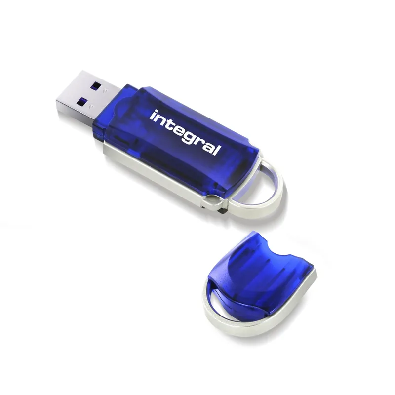 Integral 32 GB USB 2.0-minne, blå