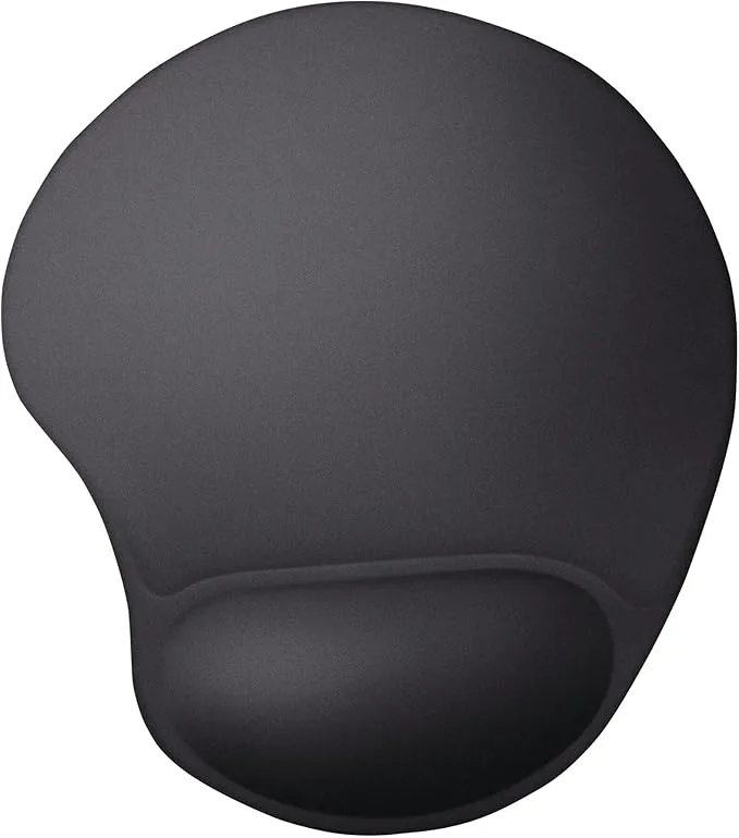 Trust Bigfoot gel musmatta svart ergonomisk svart
