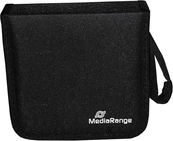 MediaRange CD väska för 24 CD/DVD