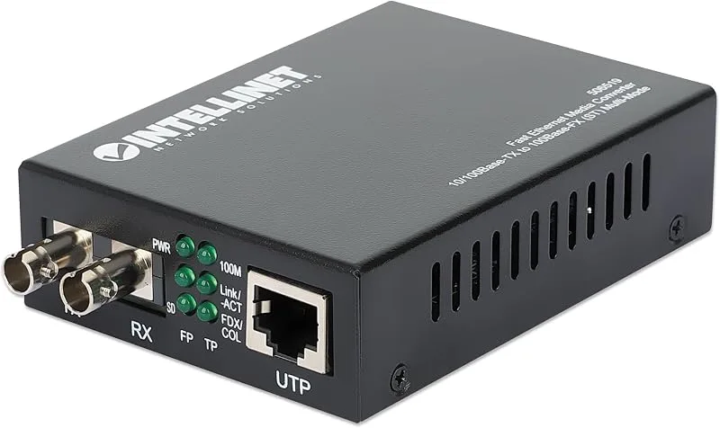 Intellinet 506519 Snabb Ethernet-mediaomvandlare