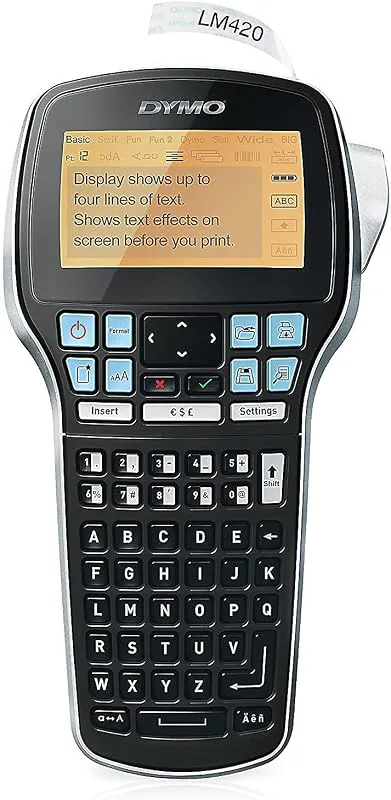DYMO LabelManager 420P S0915440 Etiketttillverkare, Svart