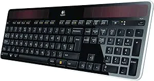 Logitech K750 trådlöst solenergitangentbord för Windows, Layout tysk QWERTZ