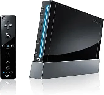 Console Wii Noire + Wii Sports + Mario Kart + Volant