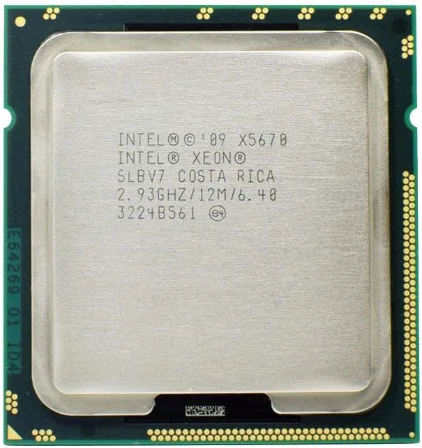 Intel SLBV7 – Processoruppgradering Intel Xeon X5670 (12 M cache, 2,93 GHz, 6,40 GT/s Intel QPI)