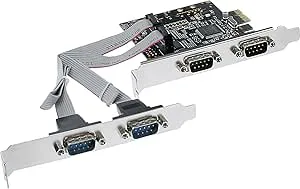 InLine 76623C gränssnittskort, 4 x seriell 9-pol, PCIe (PCI-Express)