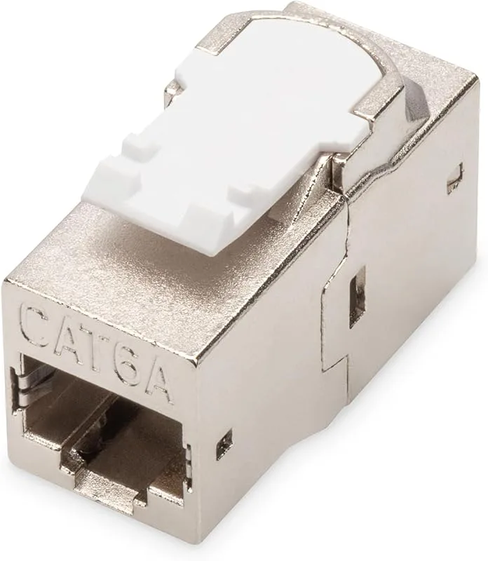 DIGITUS Keystone-kopplare Cat-6A skärmad