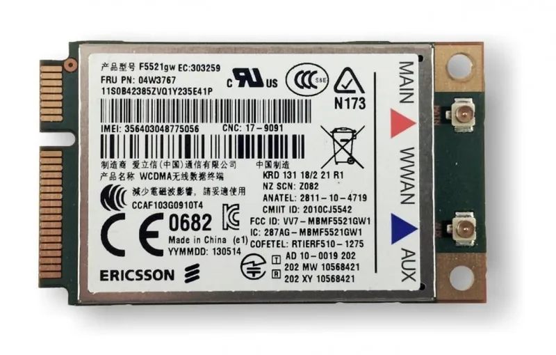 Lenovo 0A36186 mobil UMTS-bredbandsmodul