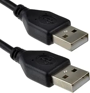 USB 2.0 24AWG A till A hane till hane kabel