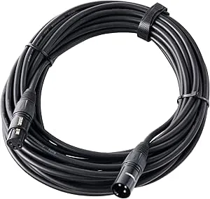Pronomic Stage XFXM-10 mikrofonkabel XLR 10 m svart