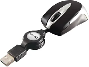 Verbatim 2992353 Go Mini USB Optisk Resemus med Utdragbar Kabel