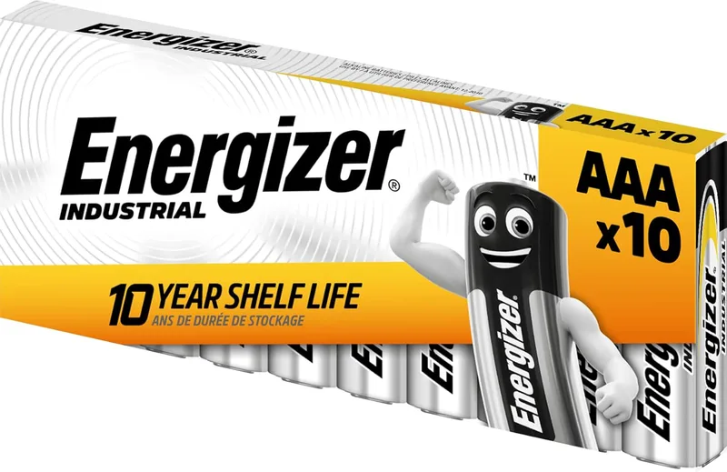 Energizer industriellt alkaliskt AAA-batteri LR03