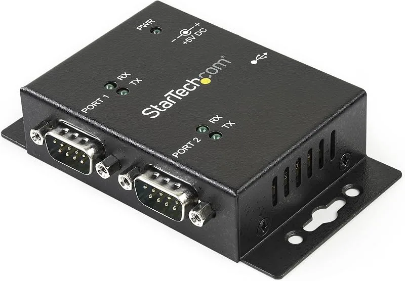 StarTech.com 2 portar USB till seriell RS232 adapter