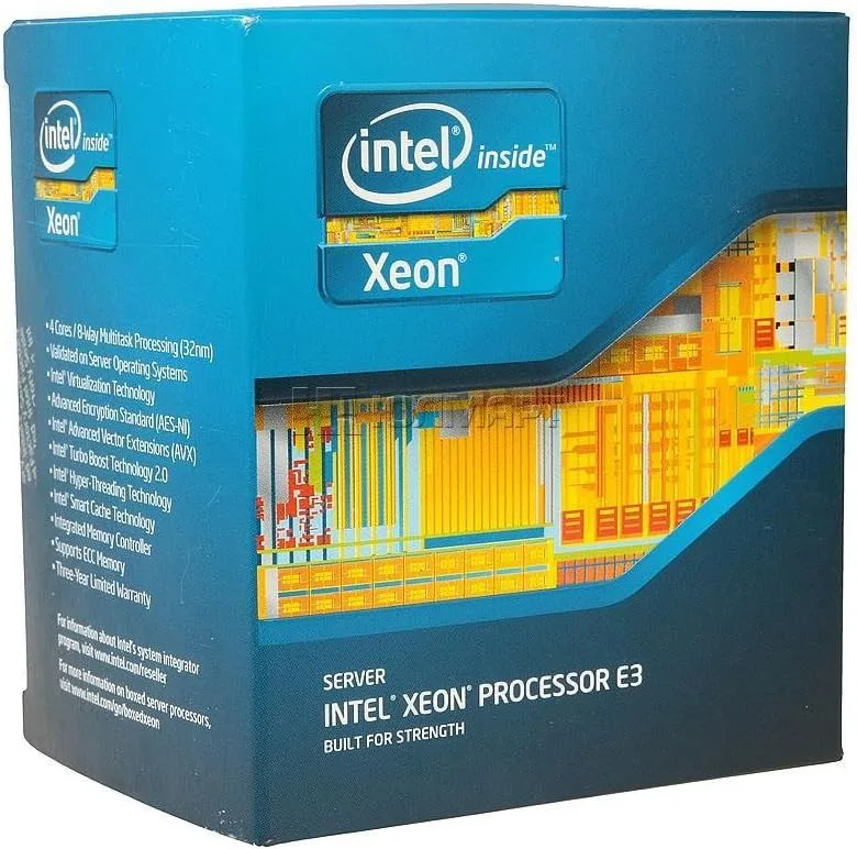 Intel Xeon E3-1225V2-64-bitars processor