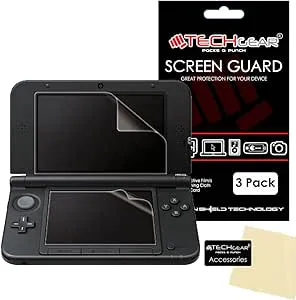 TECHGEAR [3-Pack] Skärmskydd för Nintendo 3DS XL