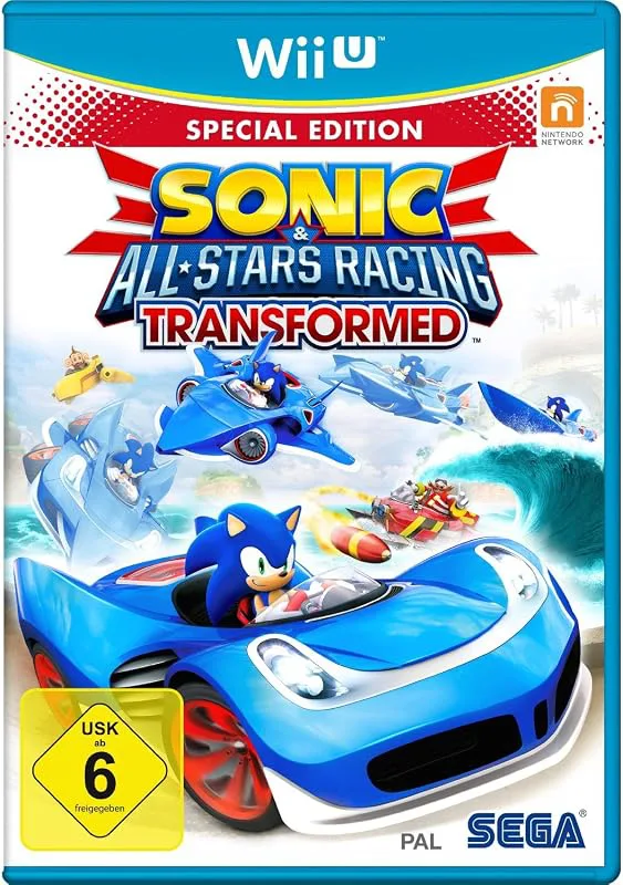 Sega Sonic All-Stars Racing Transformed Limited Ed. (Wii U)