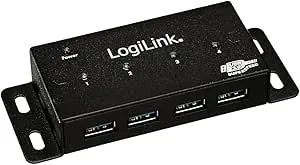 LogiLink UA0149 USB 3.0 HUB 4-port, metall, inkl. power display