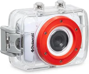 Polaroid XS7 HD 720p 5MP vattentät actionkamera med LCD-pekskärm, inklusive monteringssats