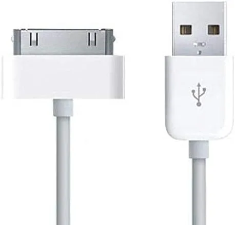 USB-datasynkronisering kabel för iPhone 4 4S iPad 1 2 3 iPod laddning och datasynkronisering