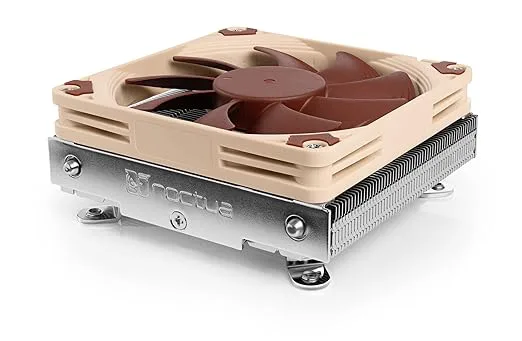 Noctua NH-L9i, Premium CPU-Kylare med Låg Profil för Intel LGA1200 & LGA115x (Brun)