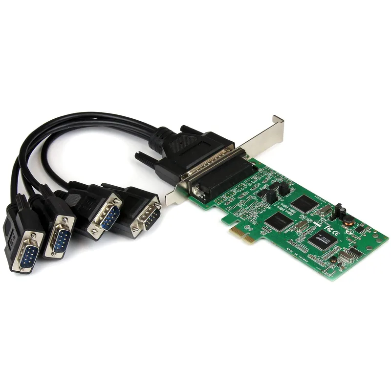 StarTech.com 2S1P PCI Express-kort med seriella och parallella portar