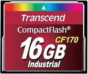 Transcend Cf170 16Gb Compactflash Mlc minneskort