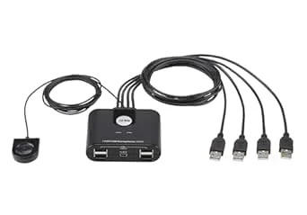 ATEN CS1844 4-port True 4K HDMI Dual-View KVM-omkopplare