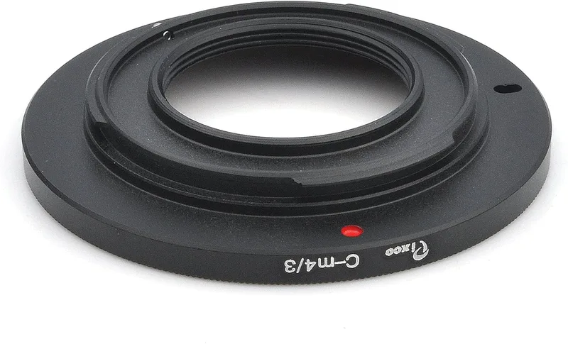 Pixco objektiv adapter för 16 mm C-montering på Micro 43 M4/3 P5 PM2